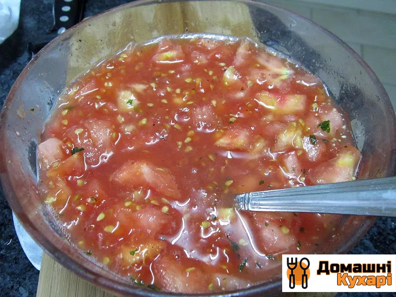 Фаршировані помідори фаршем в духовці - фото крок 3