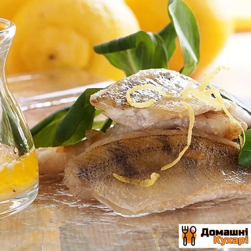 Філе білої риби в лимонно-масляному соусі - фото крок 6