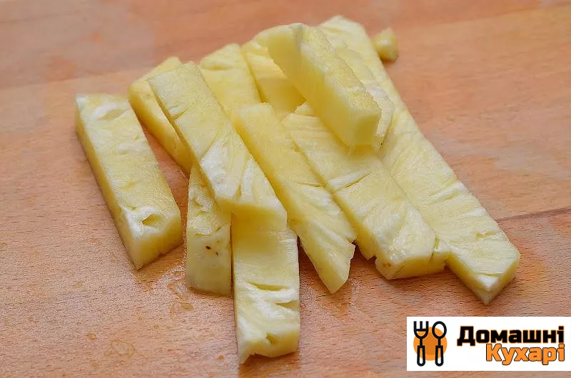 Філе курчат з сиром і ананасом - фото крок 1