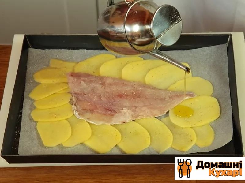 Філе риби з картоплею - фото крок 3
