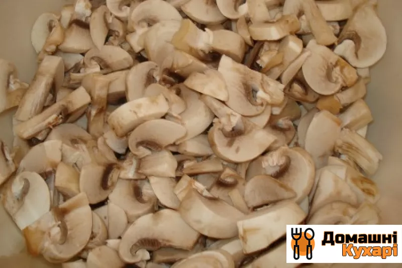 Фрікасе з грибами - фото крок 2