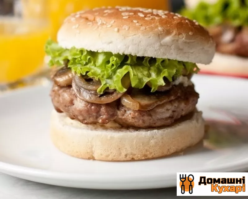 Гамбургер з сиром - фото крок 6