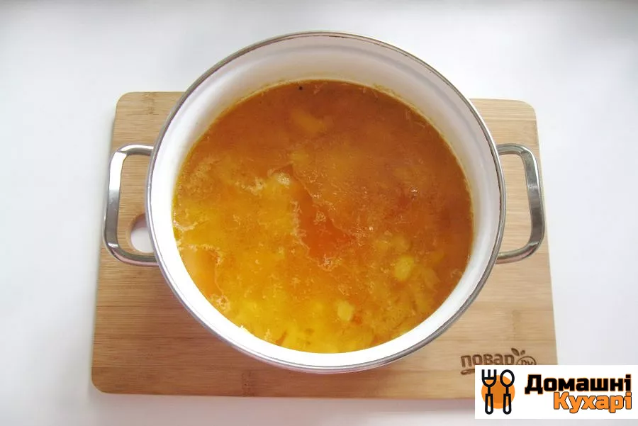 Гороховий суп-пюре з копченими реберцями - фото крок 9