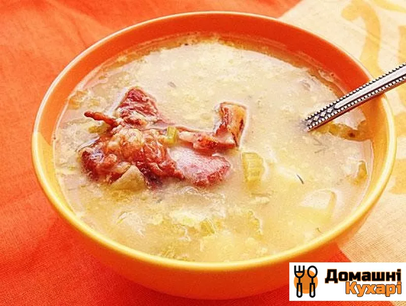 Гороховий суп з копченими ребрами - фото крок 11