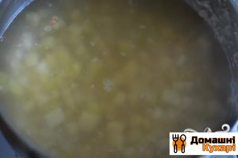 Гороховий суп з копченою куркою - фото крок 5