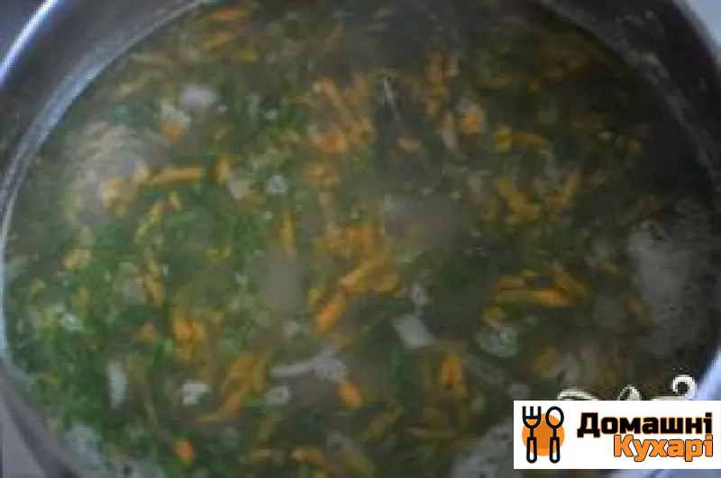 Гороховий суп з копченою куркою - фото крок 8