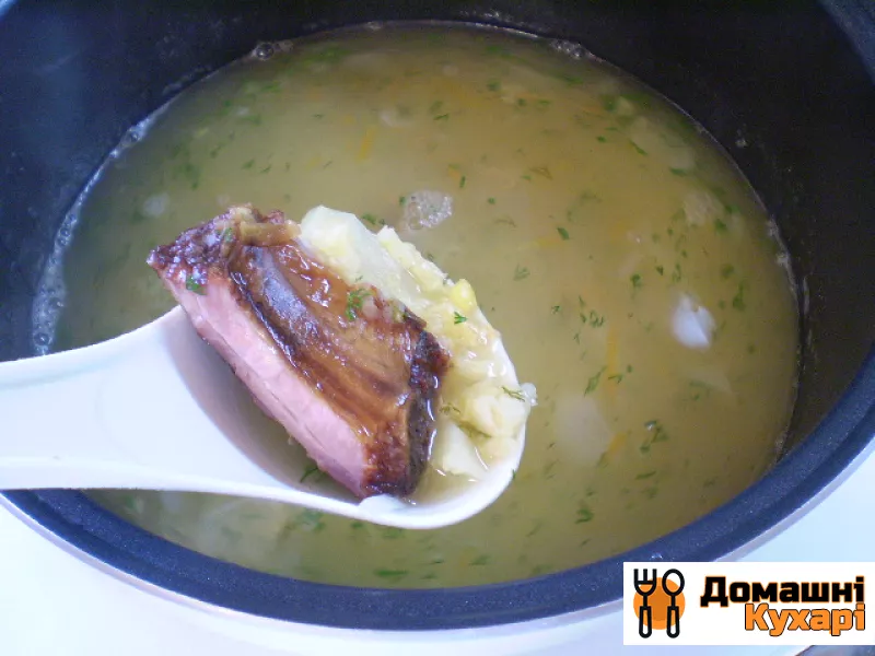 Гороховий суп з копченостями в мультиварці - фото крок 8