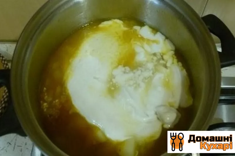 Гороховий суп з куркою на кокосовому молоці - фото крок 5
