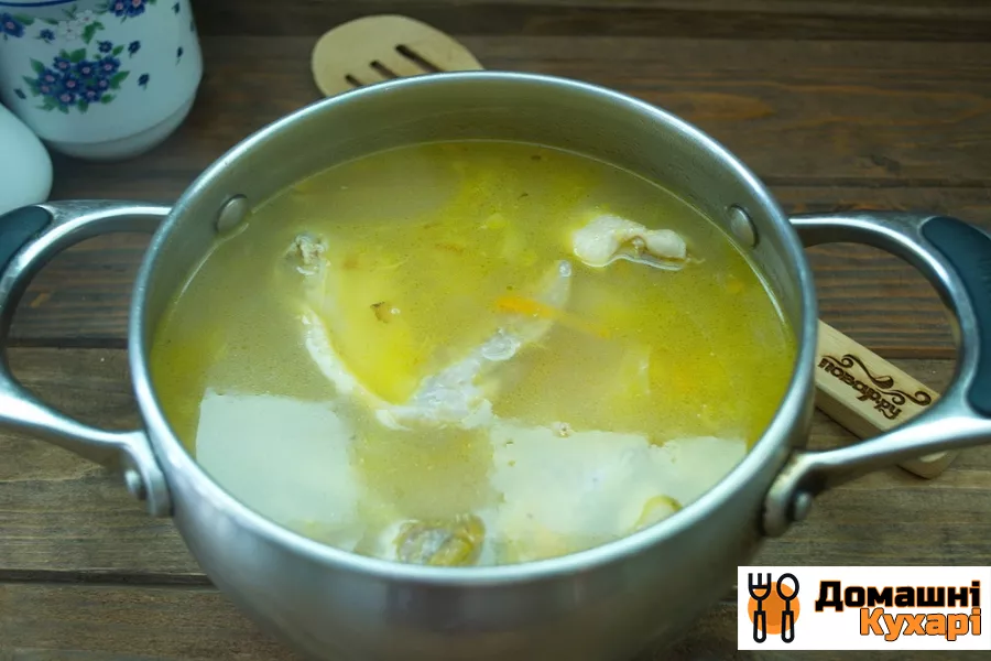 Гороховий суп з курячими крилами - фото крок 6