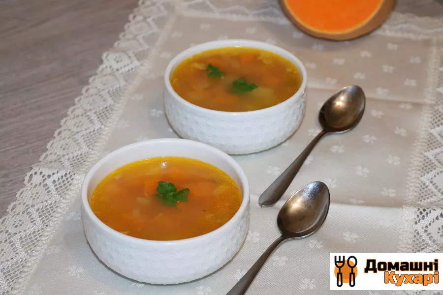 Гороховий суп з гарбузом - фото крок 7