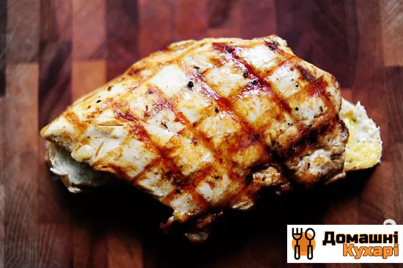 Гарячі бутерброди з куркою і абрикосовим соусом - фото крок 10