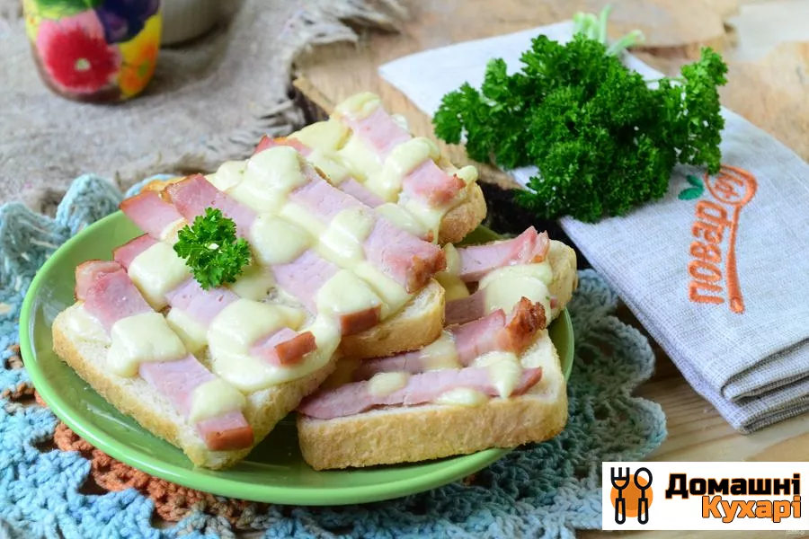 Гарячі бутерброди Шахи - фото крок 4