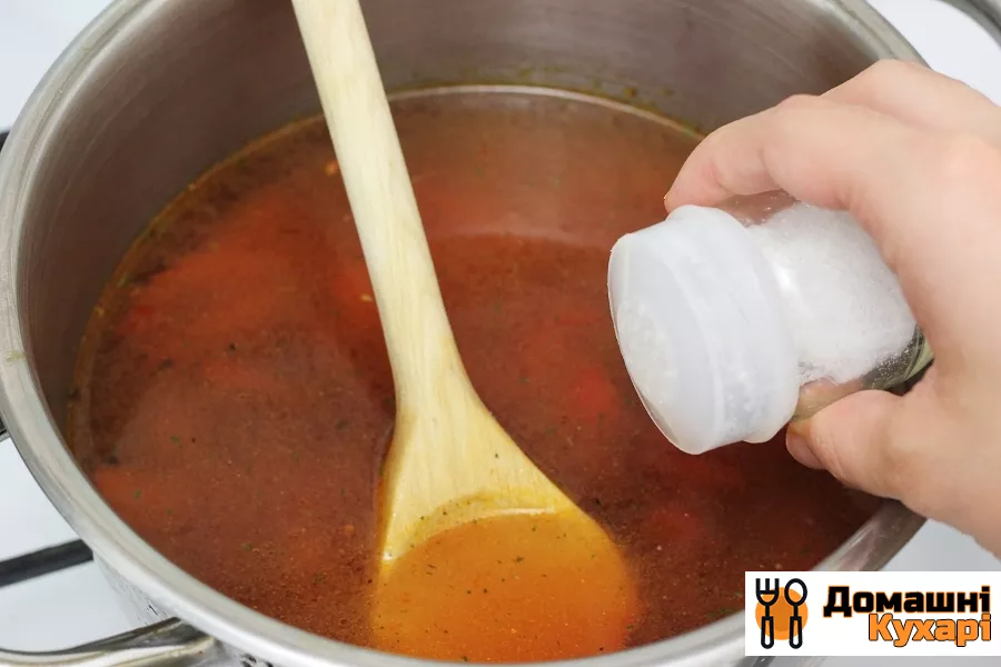 Гарячий томатний суп - фото крок 6