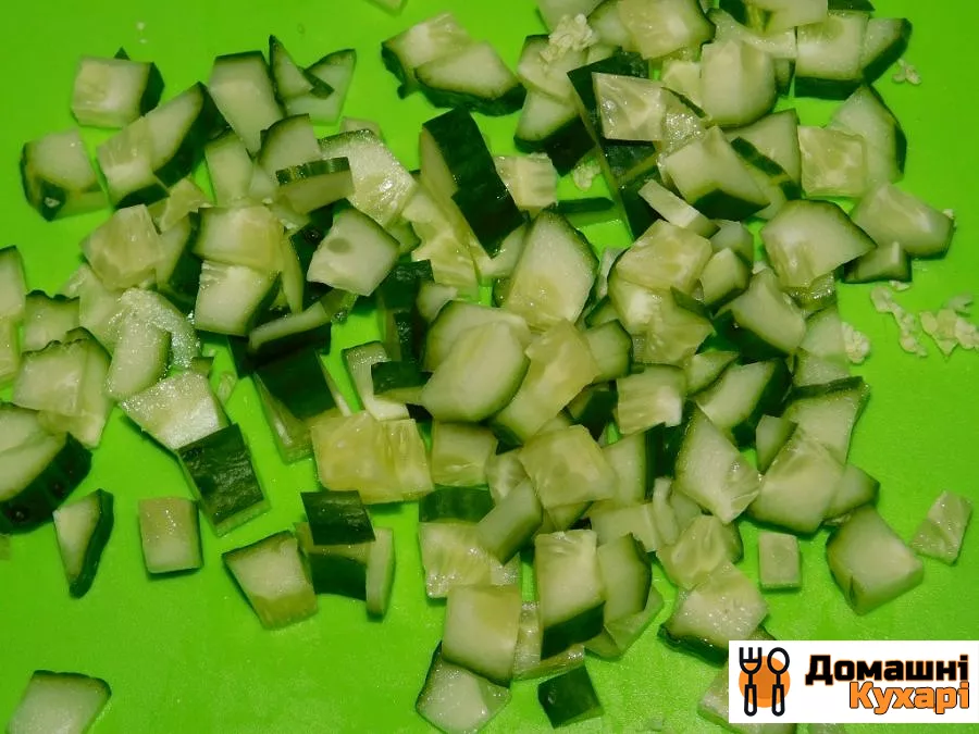 Грибний салат з пекінською капустою - фото крок 3