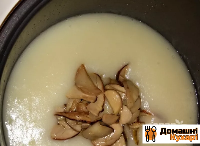 Грибний суп-пюре з білих грибів - фото крок 5