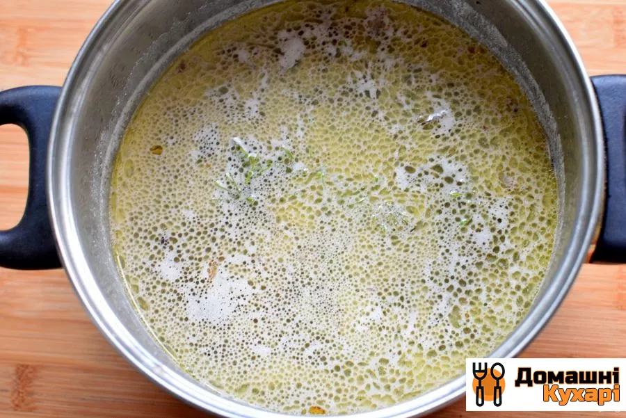 Грибний суп з сочевицею і гречаної вермішеллю - фото крок 5