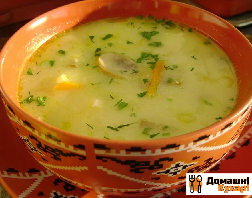Грибний суп з цвітною капустою - фото крок 9