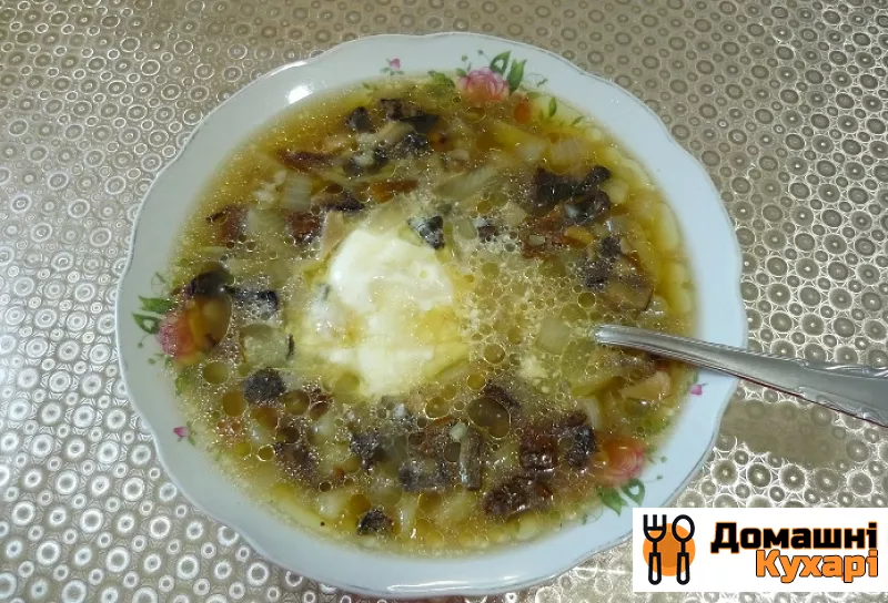 Грибний суп з картоплею - фото крок 4