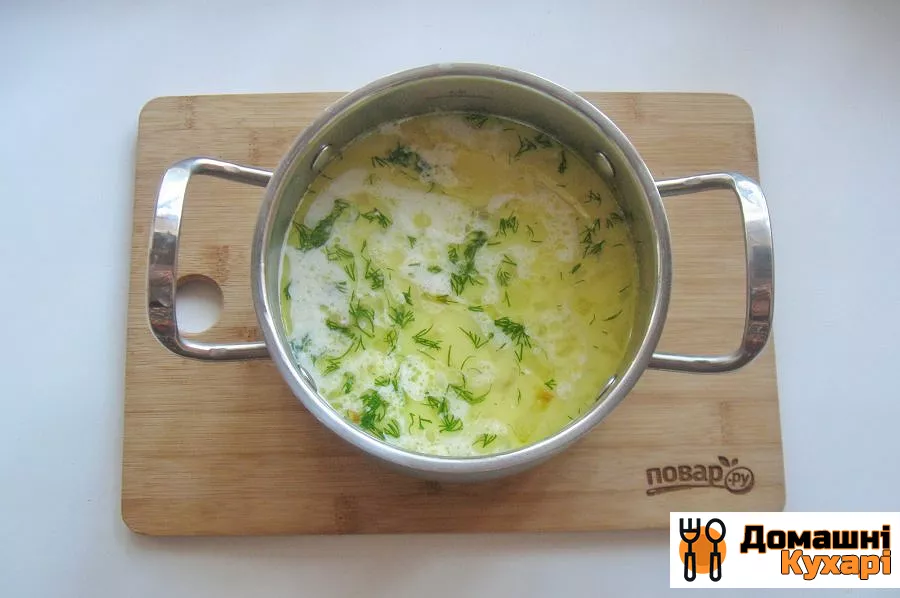 Грибний суп з молоком - фото крок 9