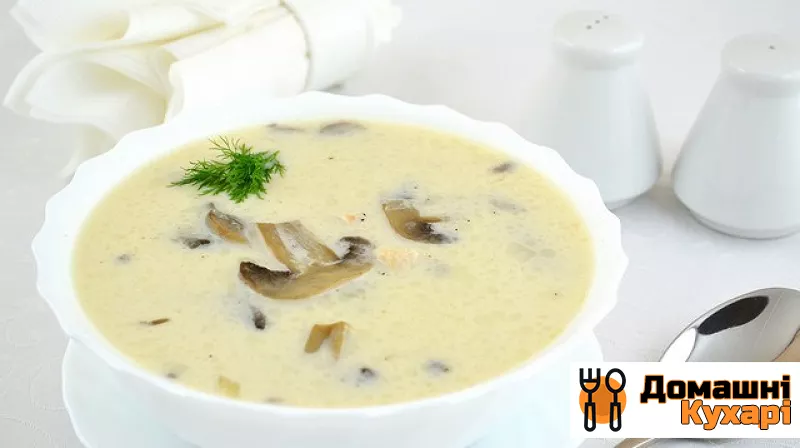 Грибний суп з сирками - фото крок 13