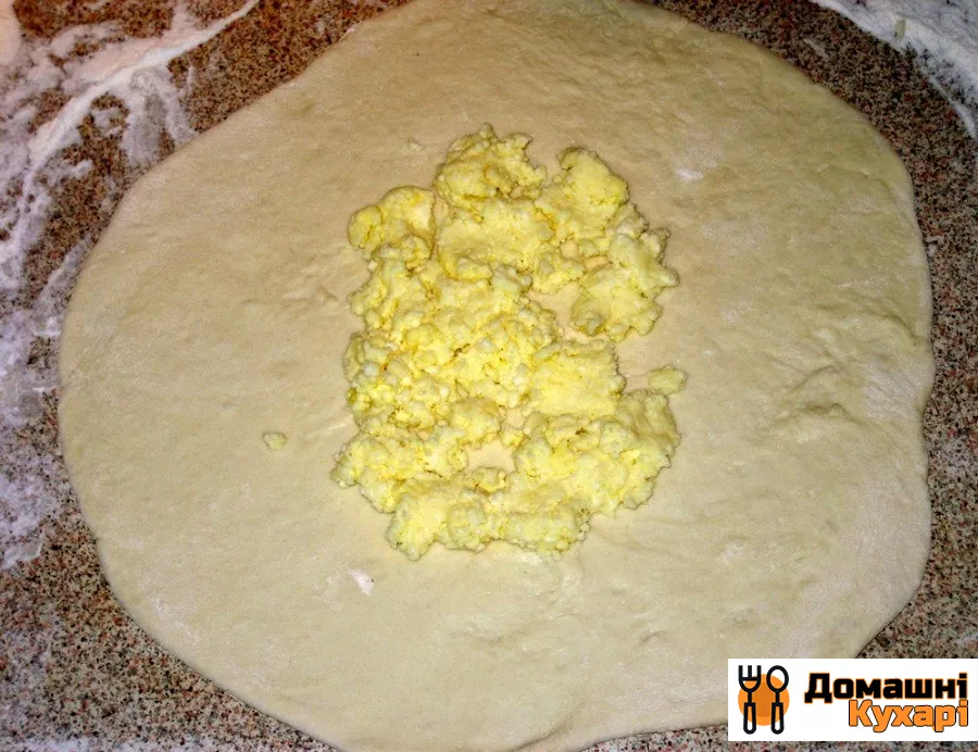 Хачапурі з сиром на сковороді - фото крок 5