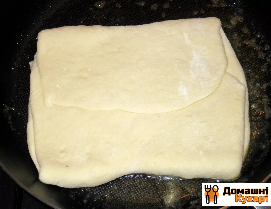 Хачапурі з сиром на сковороді - фото крок 7