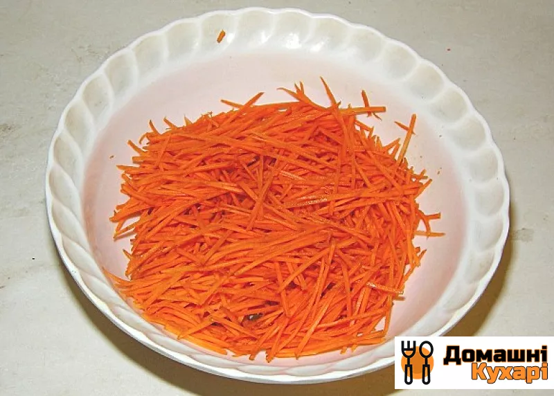 Хе з моркви і кальмарів - фото крок 1