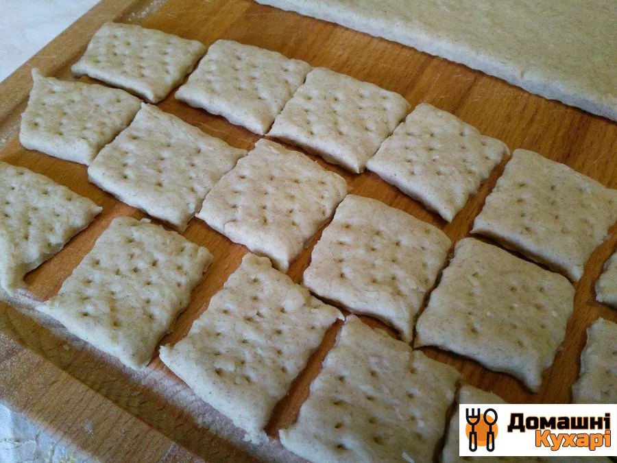 Хлібні крекери з сиром - фото крок 7