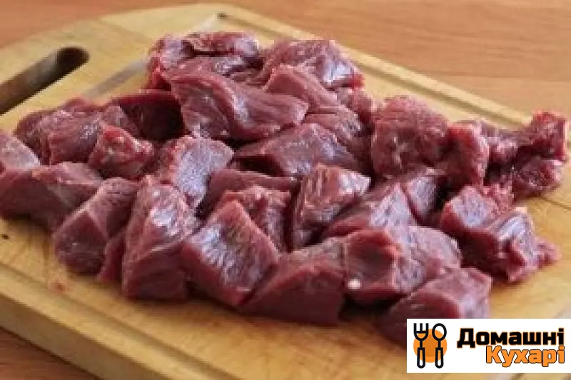 Шашлик з яловичини на шпажках - фото крок 1