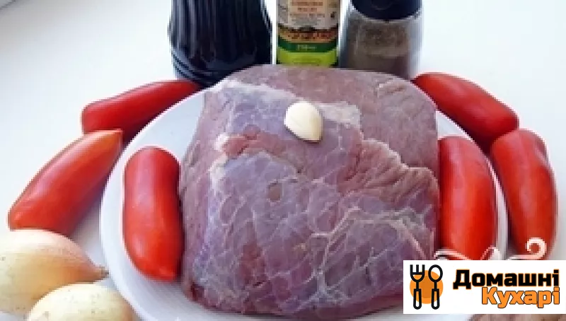 Шашлик з яловичини в духовці - фото крок 1