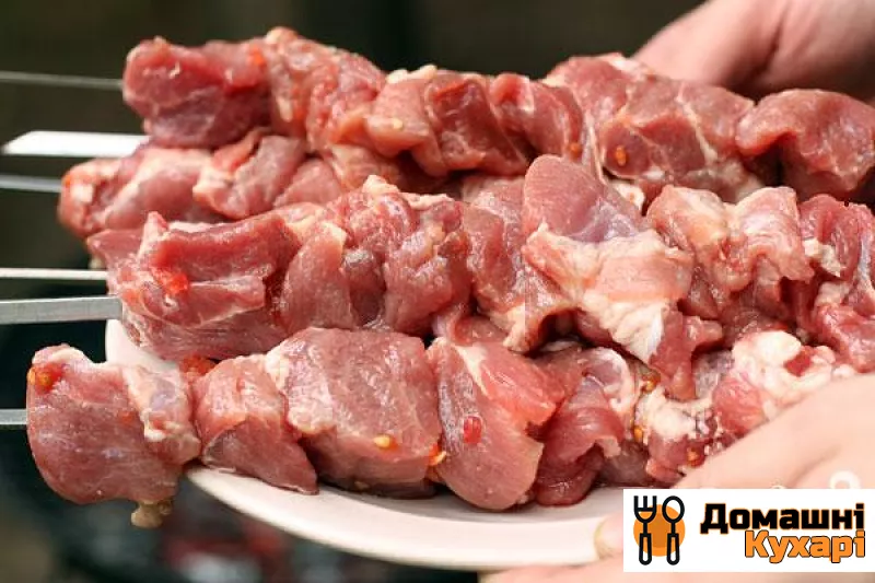 Шашлик зі свинини з помідорами - фото крок 4
