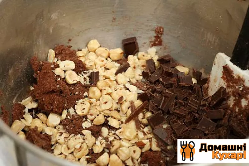 Шоколадні біскотті з мигдалем - фото крок 2