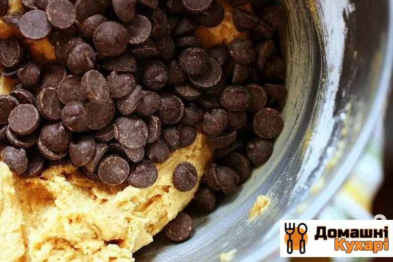 Шоколадні тістечка з арахісовим маслом та горіхами пекан - фото крок 1