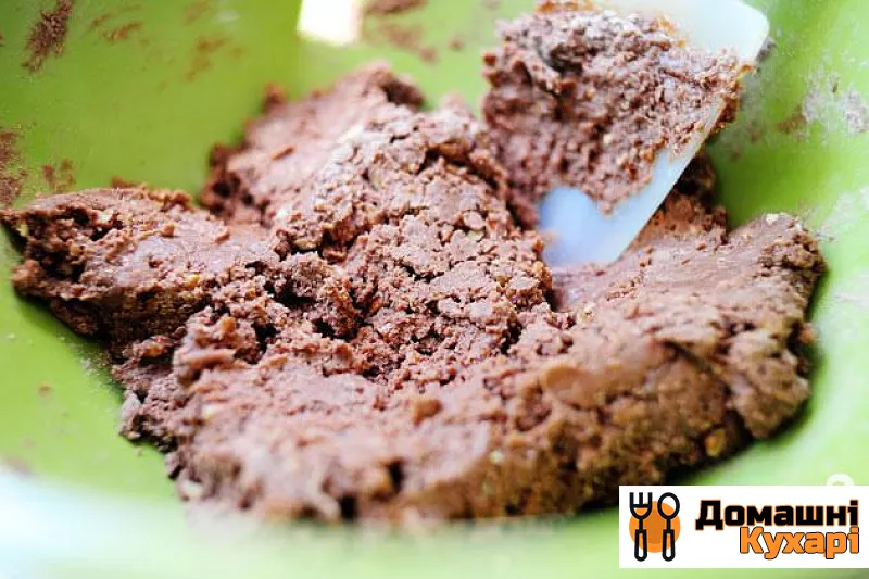 Шоколадні тістечка з горіхами - фото крок 1