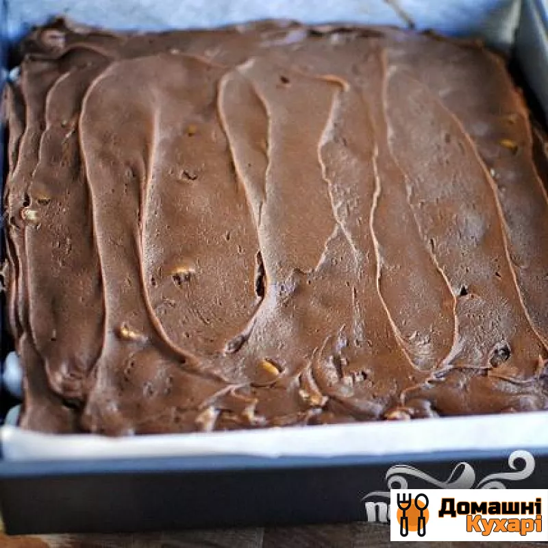 Шоколадні тістечка з горіхами і суфле - фото крок 8