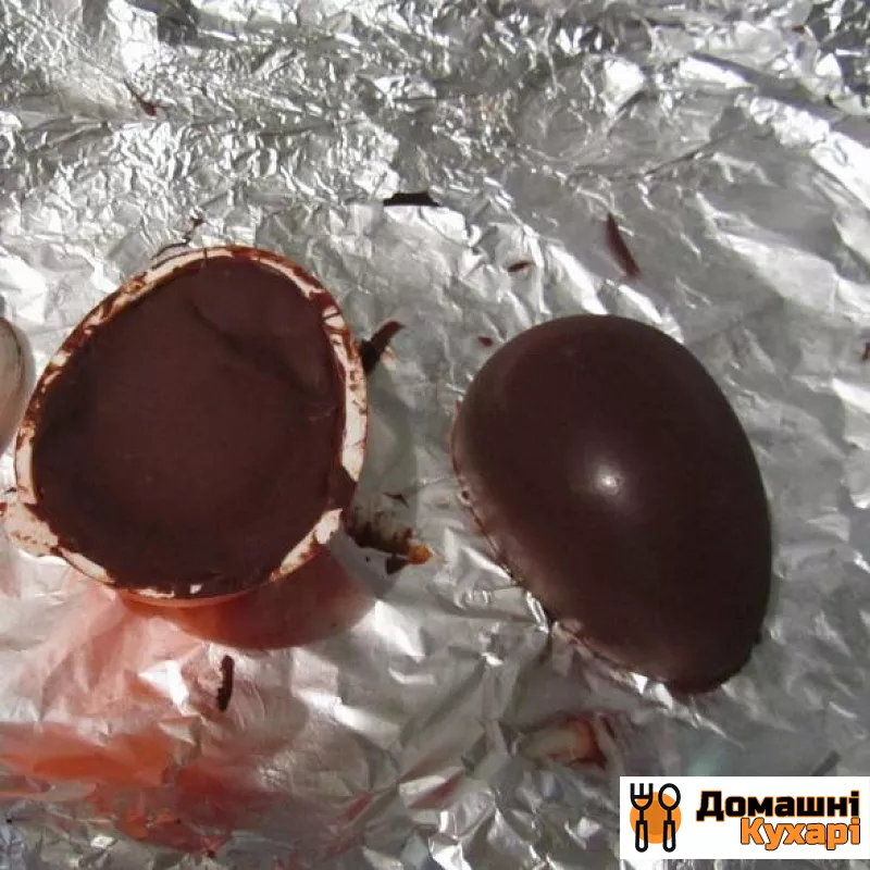 шоколадні яйця - фото крок 1