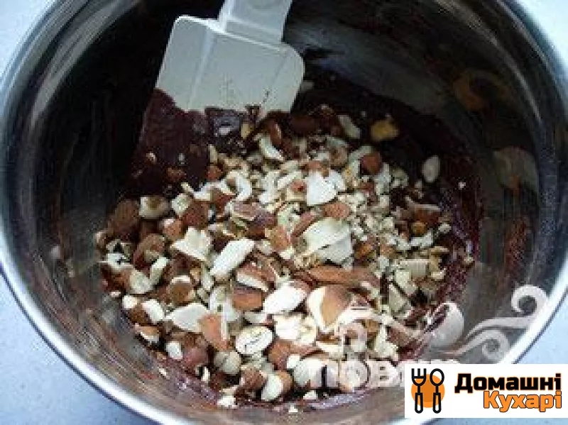 Шоколадний кекс з мигдалем - фото крок 4