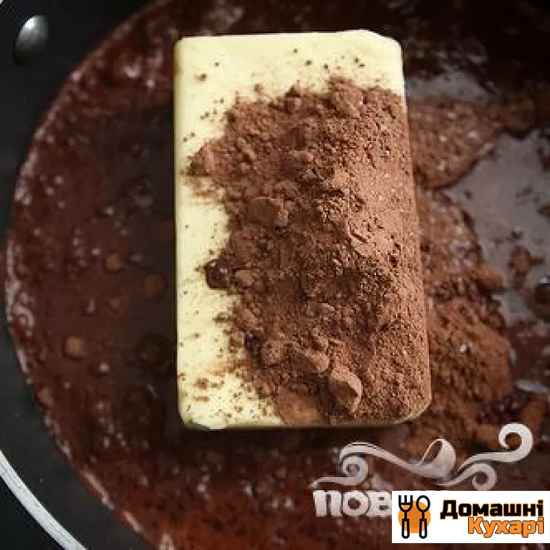 Шоколадний кекс з вершковою глазур'ю - фото крок 1