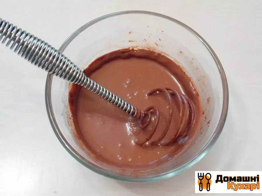 Шоколадний крем-чіз на вершках - фото крок 3