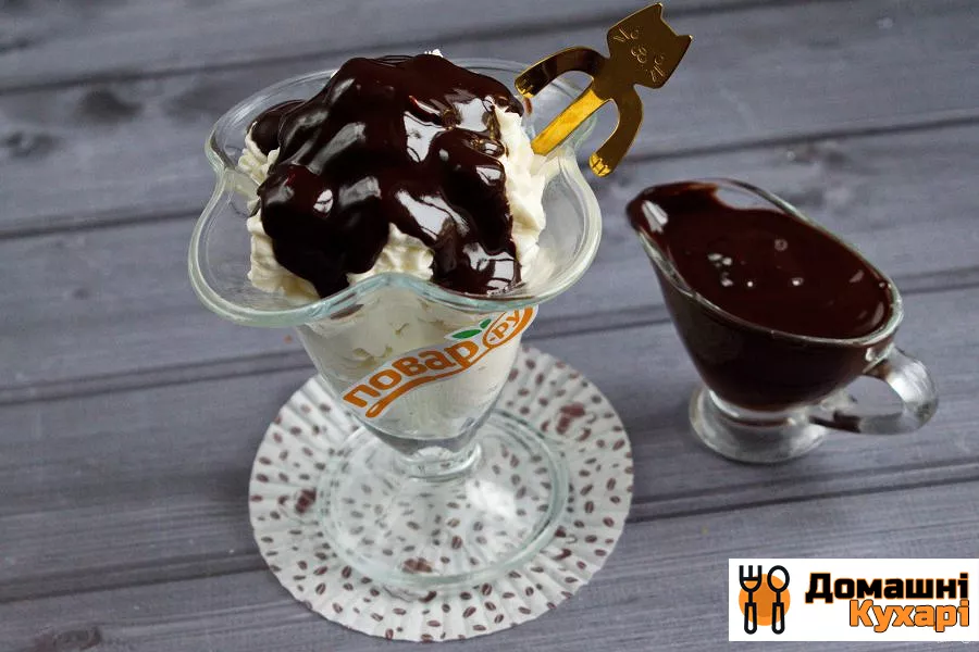 Шоколадний крем-ганаш для десертів - фото крок 4