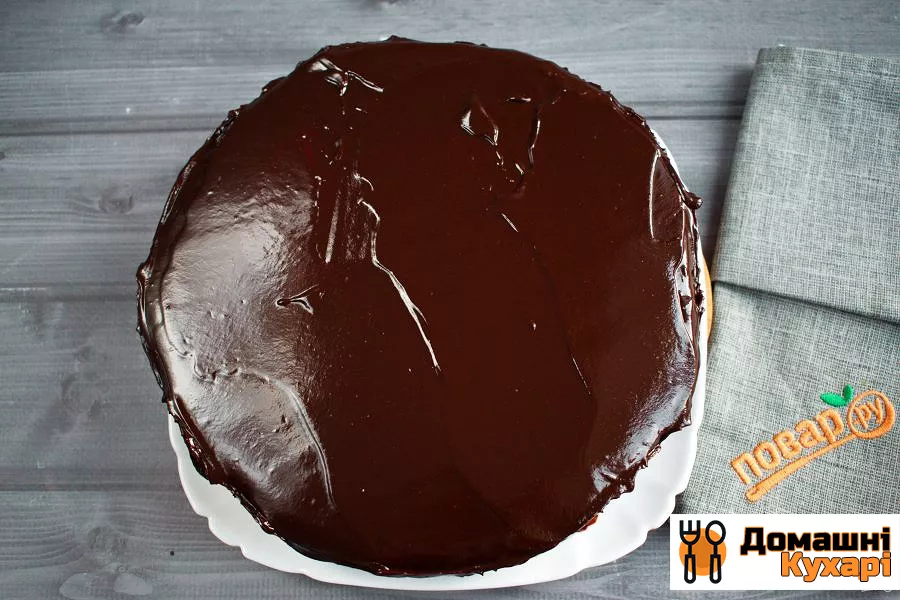 Шоколадний крем-ганаш для десертів - фото крок 5
