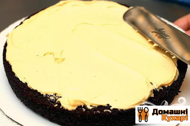 Шоколадний пиріг з арахісовим кремом - фото крок 2