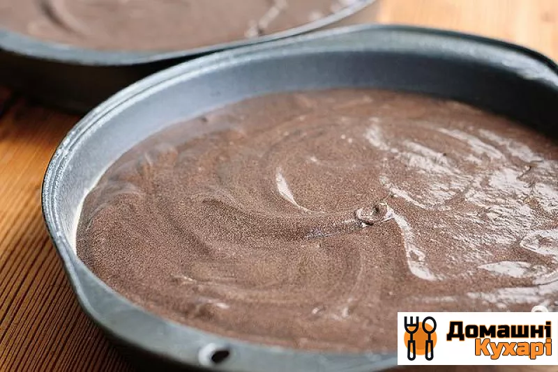 Шоколадний пиріг з горіхами - фото крок 4