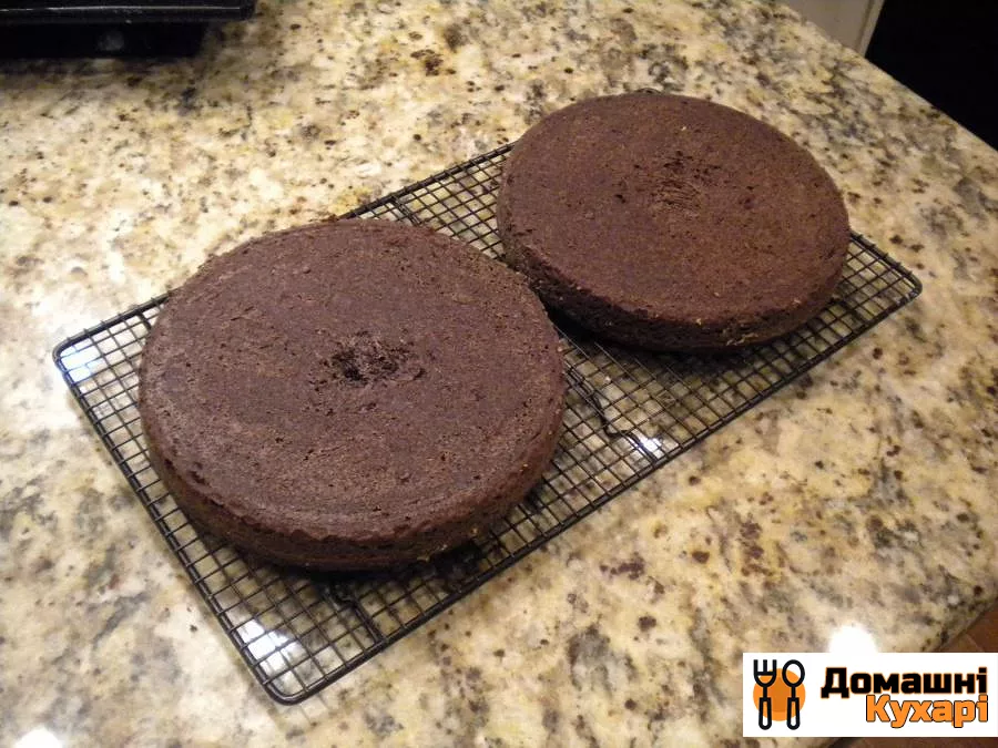 Шоколадний торт Чорна вуаль - фото крок 3