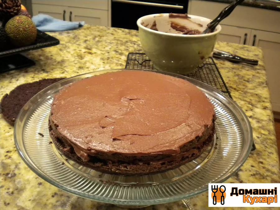 Шоколадний торт Чорна вуаль - фото крок 4