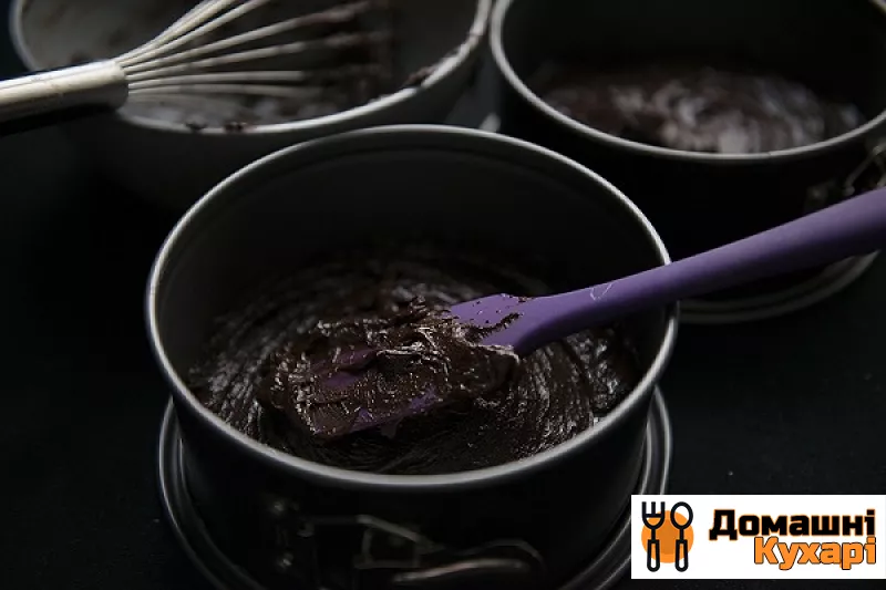 Шоколадний торт з чорницею - фото крок 5