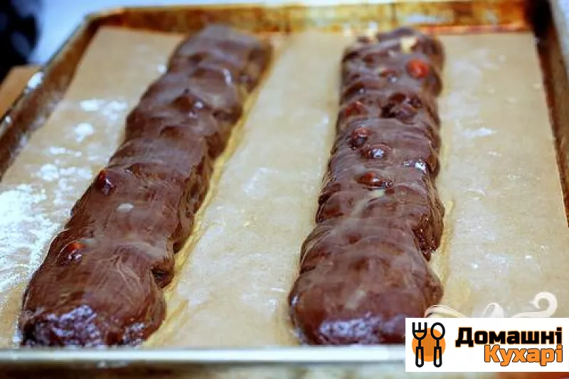 Шоколадне печиво з фундуком - фото крок 3