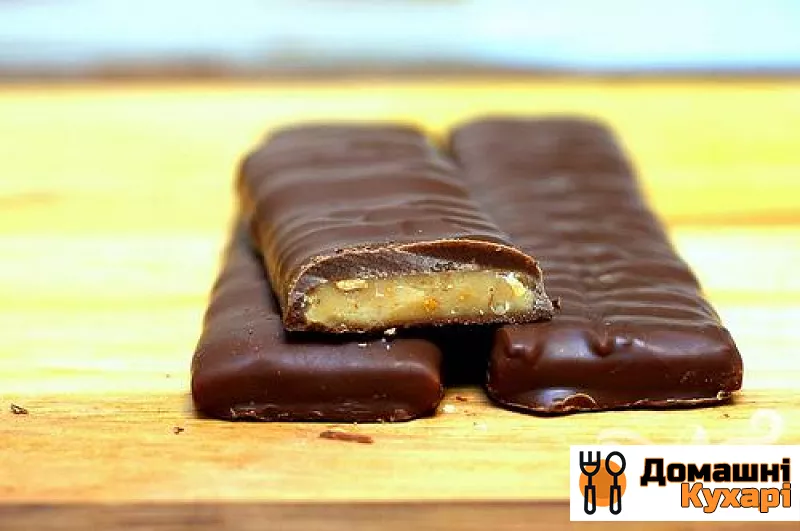 Шоколадне печиво з карамеллю і горіхами - фото крок 1