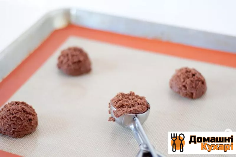 Шоколадне печиво з ваніллю - фото крок 2