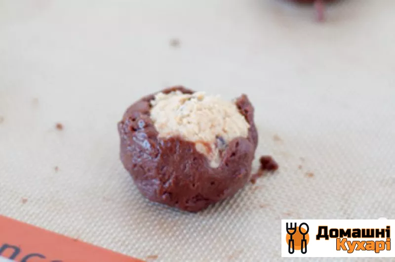 Шоколадне печиво з ваніллю - фото крок 3